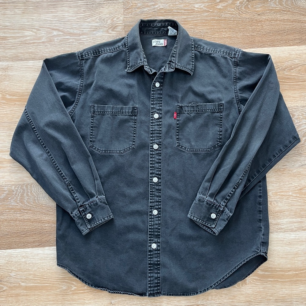 Distressed Levi’s Denim Shirt